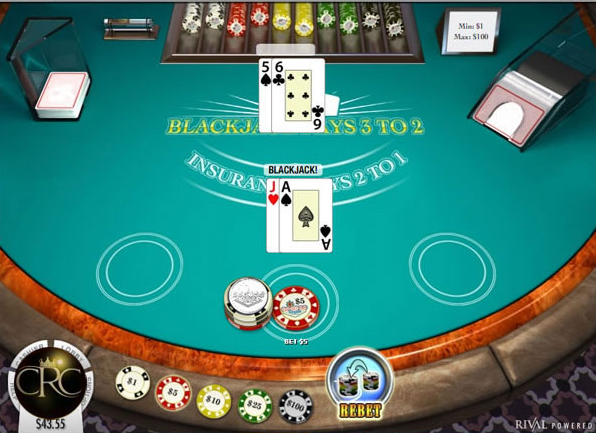 Plat blackjack